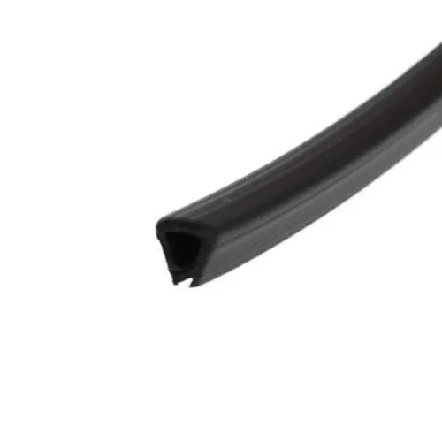 2.7-4.2mm Black Nylon Grommet Strip – Unserrated With Adhesive