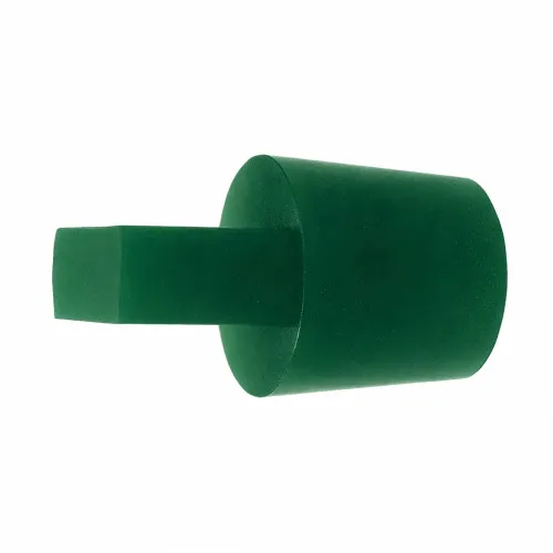 15.9-44.4mm Dark Green Silicone Tapered Plug (With Handle) 44.4mm Length | Silicone
