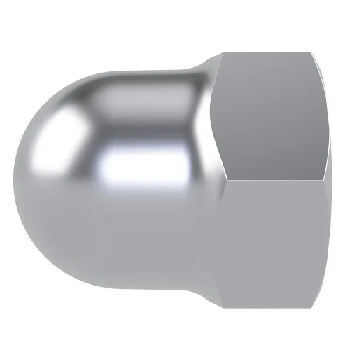 M5 Dome Nut (DIN 1587) | Class 6 BZP Steel