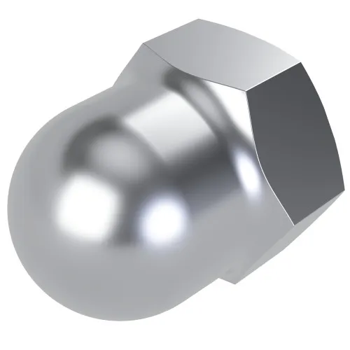 M12 Dome Nut (DIN 1587) | Class 6 BZP Steel
