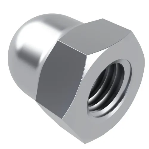 M16 Dome Nut (DIN 1587) | Class 6 BZP Steel