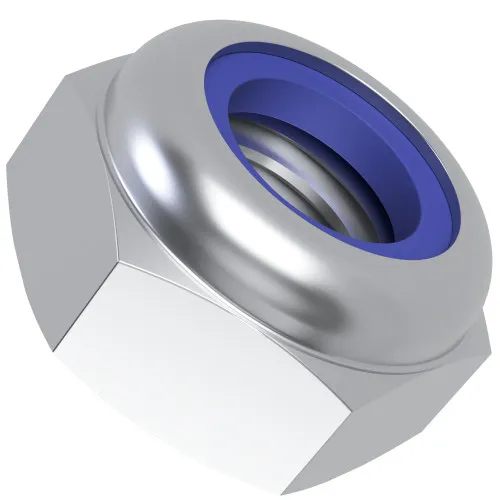 M27 Nyloc Nut (DIN 985) | Class 8 BZP Steel