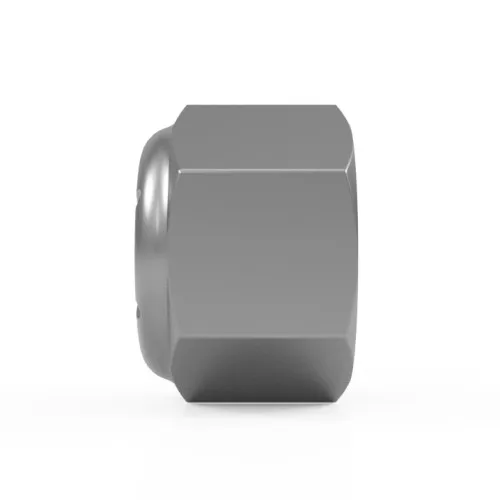 M6 Nylon Lock Hex Nut High DIN 982 - Class 8 Steel BZP | Vital Parts