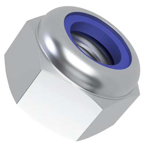 M20 High Nyloc Nut (DIN 982) | Class 8 BZP Steel
