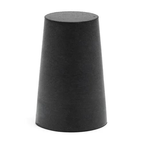EPDM Tapered Plugs - 35mm Length - 38mm Max Diameter - Black EPDM