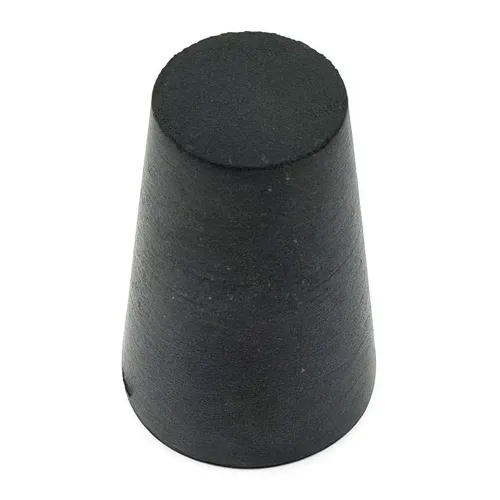 EPDM Tapered Plugs - 35mm Length - 38mm Max Diameter - Black EPDM