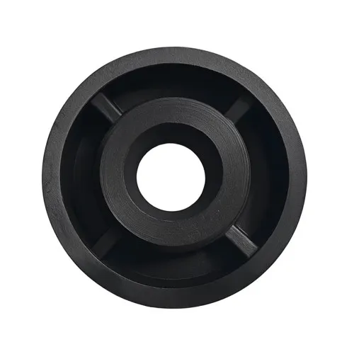 M4 x 16.0mm x 6.0mm Knurled Nylon Nut - Black | Vital Parts