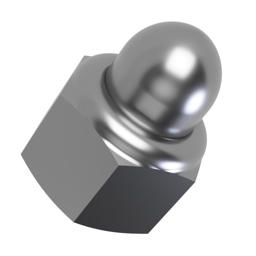 M10 Nyloc Dome Nut (DIN 986) | A2 Stainless Steel
