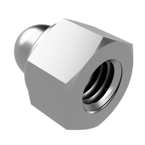 M10 - Nylon Locking Dome Nuts DIN 986 | Vital Parts