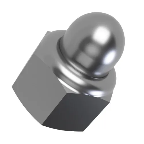 M4 Nyloc Dome Nut (DIN 986) | A2 Stainless Steel