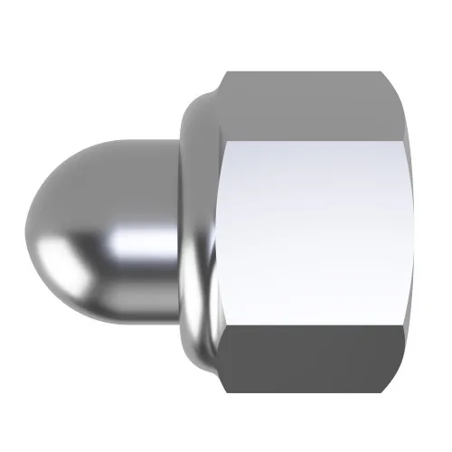M5 Nyloc Dome Nut (DIN 986) | A2 Stainless Steel