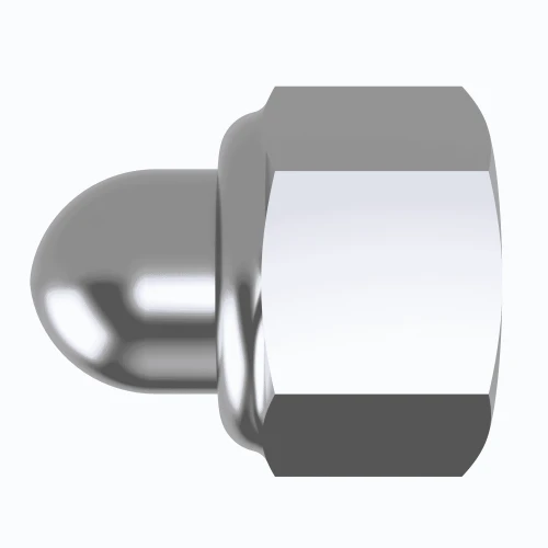 M8 - Nylon Locking Dome Nuts DIN 986 | Vital Parts