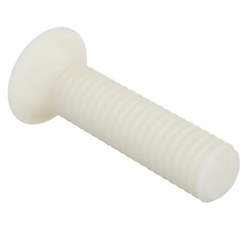 M5 x 8mm Phillips Countersunk Screws DIN 965H Natural Nylon