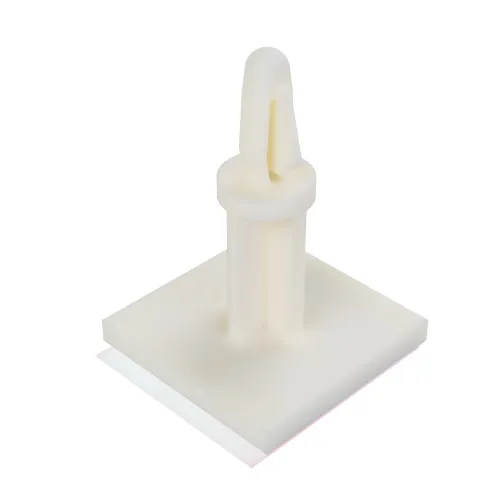 8.0mm Locking Adhesive Base Circuit Board Spacer for 4.0mm Hole - Natural Nylon UL94V2