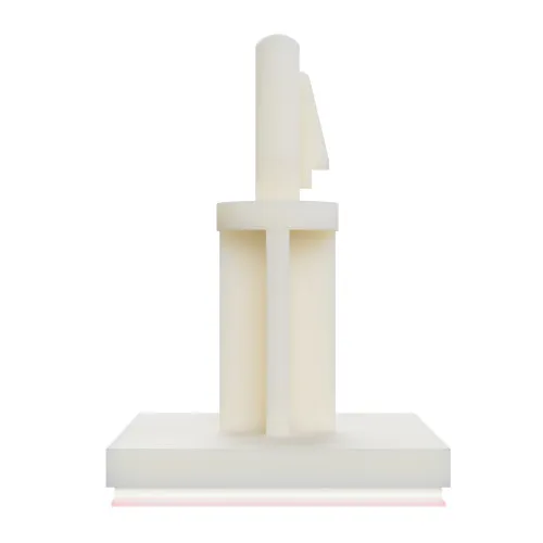 12.7mm Locking Adhesive Base Circuit Board Spacer for 4.0mm Hole - Natural