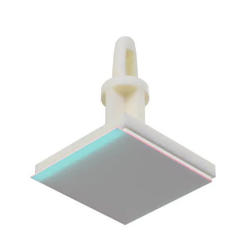 4.8mm Non-Locking Adhesive Base Circuit Board Spacer for 4.0mm Hole - Natural