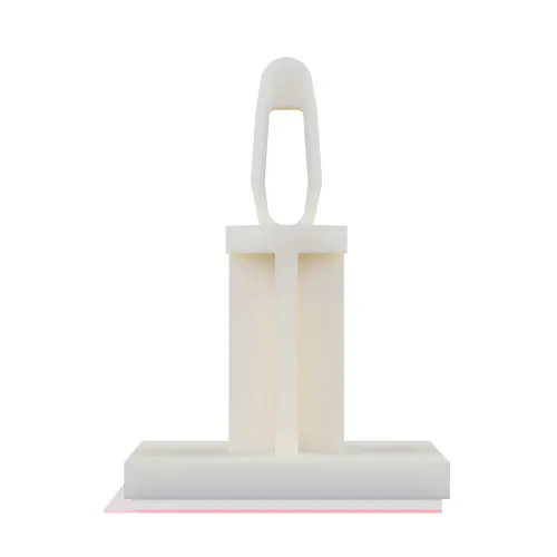 14.0mm Non-Locking Adhesive Base Circuit Board Spacer for 4.0mm Hole - Natural