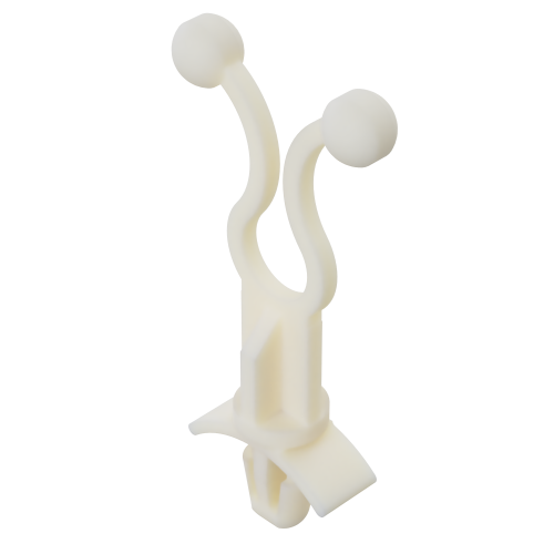 VSTL-450-3-19 Natural Nylon UL94V0 Stand Off Twist Lock | Vital Parts