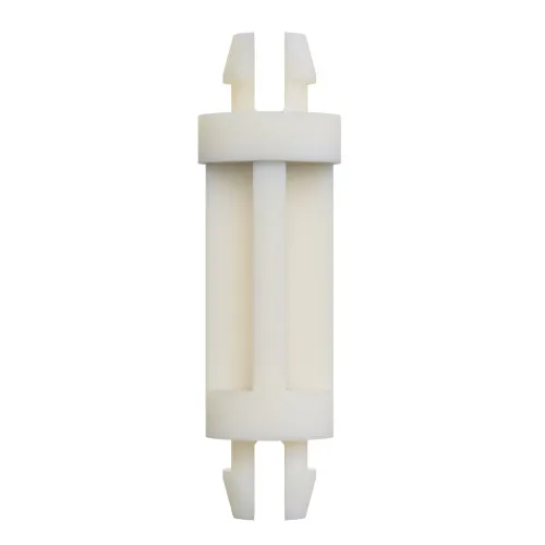 6.4mm Dual Locking Support Post for 4.00mm to 4.00mm Hole - Natural Nylon UL94V2