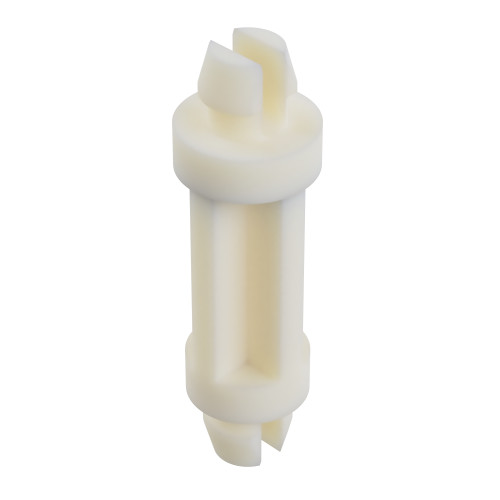 7.9mm Dual Locking Support Post for 4.75mm to 4.75mm Hole- Natural Nylon UL94V2