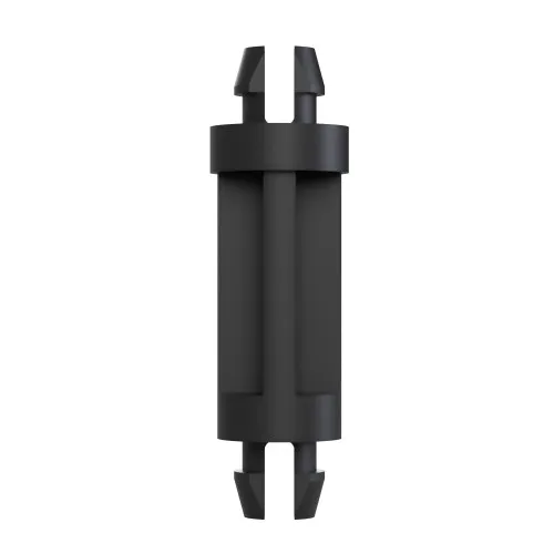 15.9mm Dual Locking Support Post for 4.75mm to 4.75mm Hole - Black Nylon UL94V2