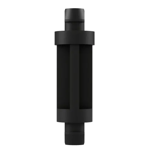 7.9mm Dual Locking Support Post for 4.00mm to 4.75mm Hole- Black Nylon UL94V2