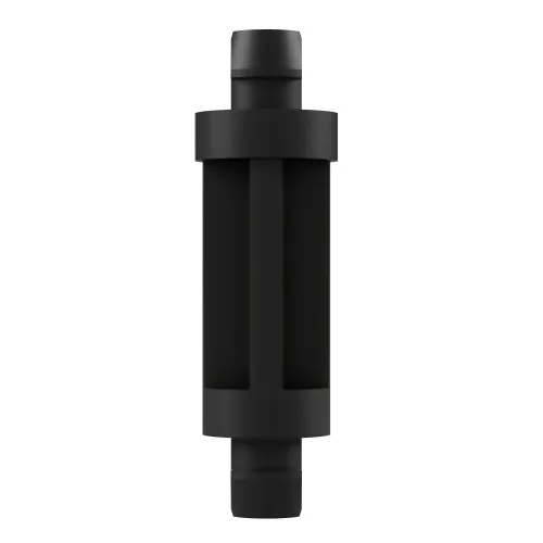 11.1mm Dual Locking Support Post for 4.00mm to 4.00mm Hole- Black Nylon UL94V0