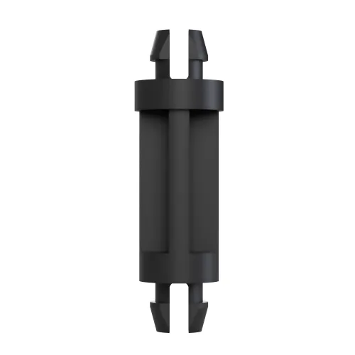 4.8mm Dual Locking Support Post for 4.75mm to 4.75mm Hole- Black Nylon UL94V0