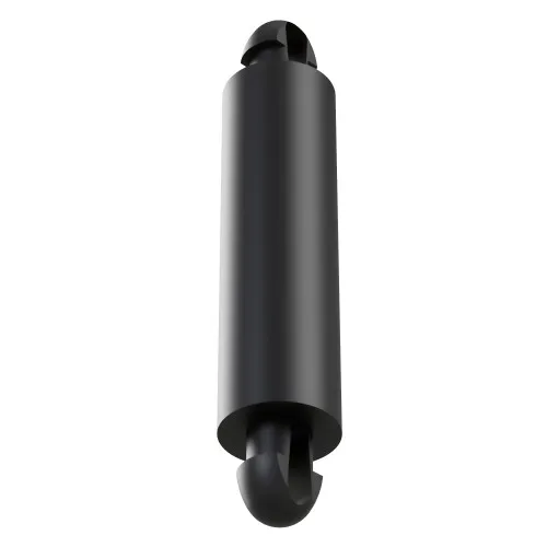 16mm Mini Dual Lock Post for 2.5mm Hole-1.57mm to 1.57mm-Black Nylon UL94V0