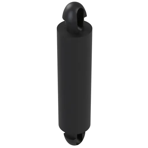 20mm Mini Dual Lock Post for 3.5mm Hole-1.57mm to 1.57mm-Black Nylon UL94V0