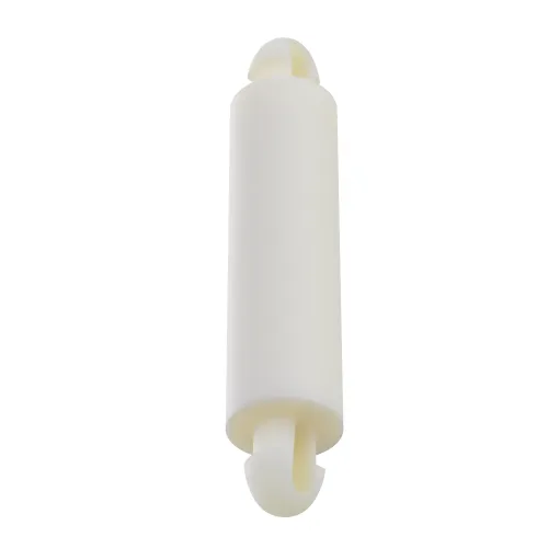 12mm Mini Dual Lock Post for 3.5mm Hole-1.57mm to 3.6mm-Natural Nylon UL94V0