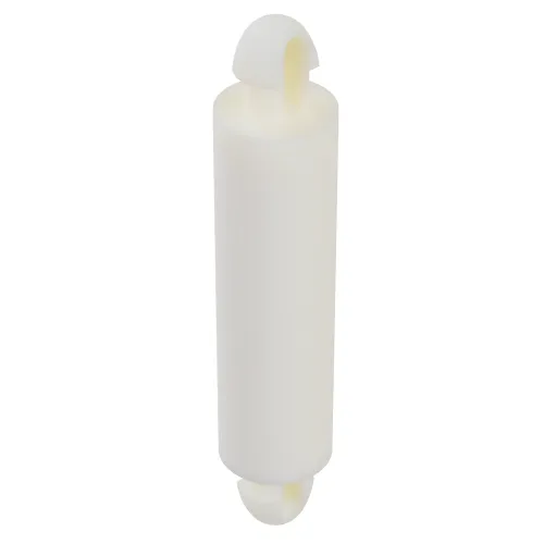 18mm Mini Dual Locking Support Post for 3.5mm Hole - 1.57mm to 3.6mm Panel - Natural Nylon UL94V0