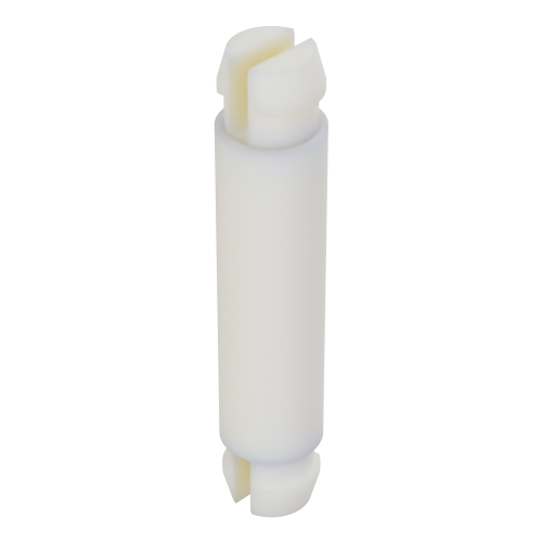 19.1mm Mini Support Post for 3.86mm Hole - Natural Nylon UL94V0