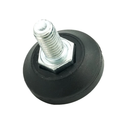M8 x 16mm Fixed Thread Adjustable Feet, 30mm Base