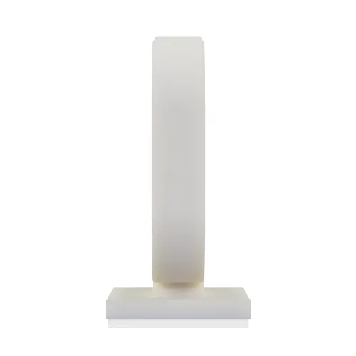 19.7mm x 30mm Adhesive Base Fibre Saddle - Natural Nylon | Vital Parts