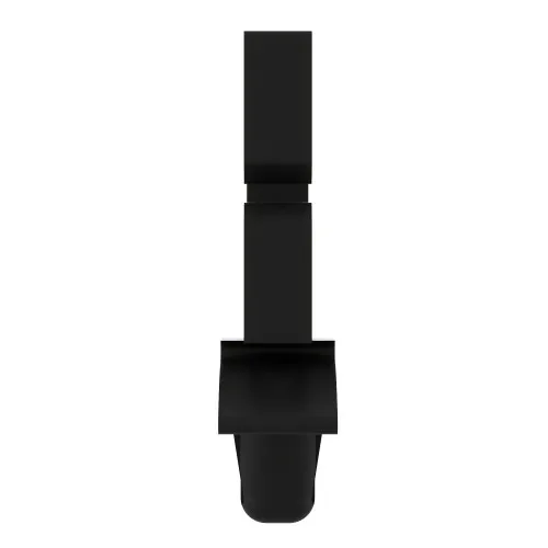 11.4 x 10.2mm Cable Clip Side Entry Wire Saddle - Black Nylon UL94V2