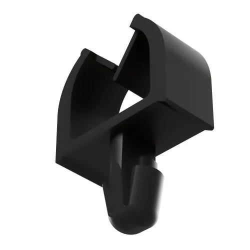 VMWSEA1-1-01BK Arrow Head Micro Wire Saddle Black Nylon UL94V2 | Vital Parts