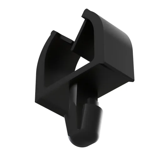 VMWSEA2-1-2-01BK Arrow Head Micro Wire Saddle Black Nylon UL94V2 | Vital Parts