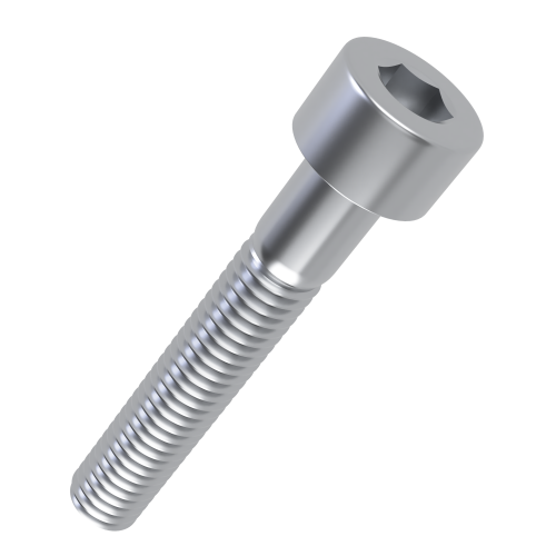 M6 x 16mm Hex Socket Cap Screw (DIN 912) | 8.8 Steel BZP