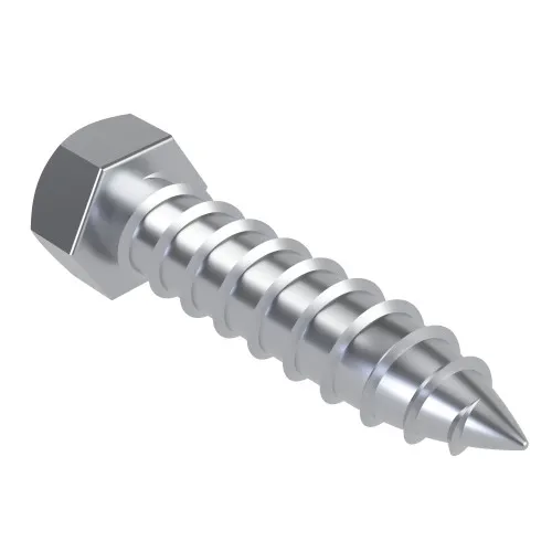 5.5mm x 32mm Hex Head AB Self Tapping Screw (DIN 7976C) | BZP Steel