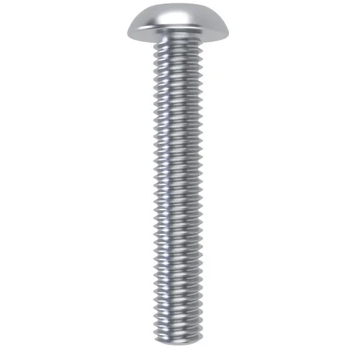 M6 x 55mm Hex Socket Button Screw (ISO 7380-1) Stainless Stainless