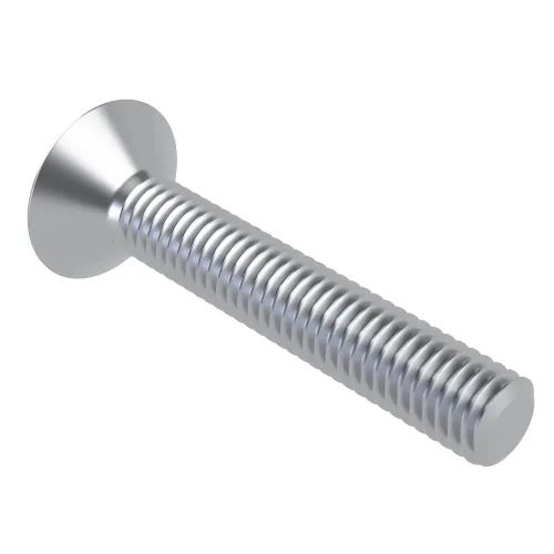 M4 x 20mm Hex Socket (H2.5) Countersunk Screw (ISO 10642) | 8.8 BZP Steel