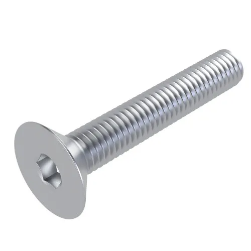 M5 x 16mm Hex Socket (H3) Countersunk Screw (ISO 10642) | 8.8 BZP Steel