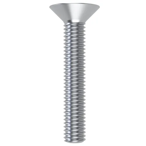 M5 x 30mm Hex Socket (H3) Countersunk Screw (ISO 10642) | 8.8 BZP Steel