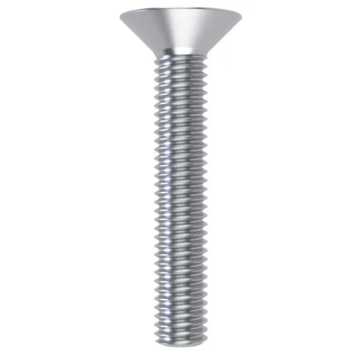 M6 x 35mm Hex Socket (H4) Countersunk Screw (ISO 10642) | 8.8 BZP Steel