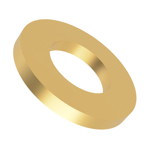 M16 (17mm) x 30mm Brass Washer (Flat) BS 4320 Form B