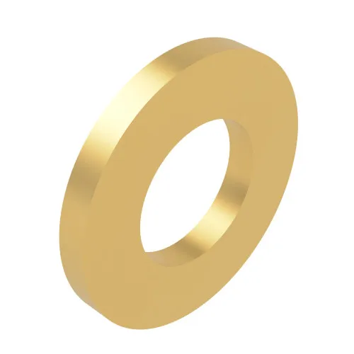 M3 (3.2mm) x 7mm Brass Washer (Flat) DIN 125A