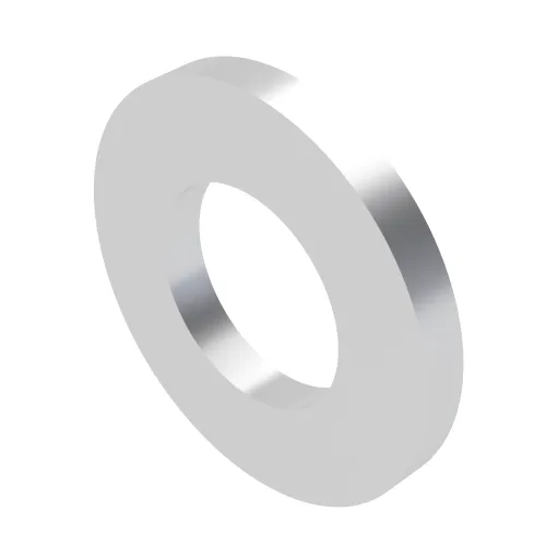 M10 (10.5mm) x 20mm Aluminium Washer (Flat) DIN 125A