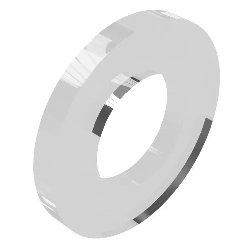 M4 (4.3mm) x 9mm Polycarbonate Washer (Flat) DIN 125A