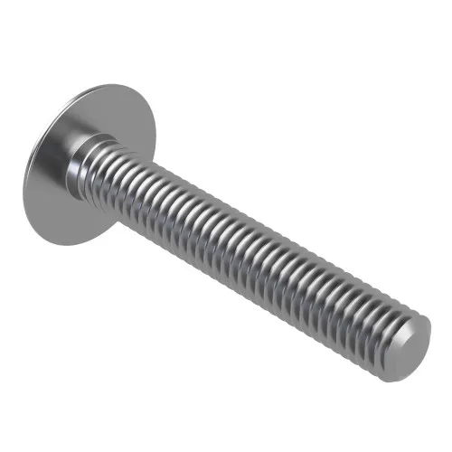 M5 x 10mm Truss Head Screws (Mushroom Head) - Cross-Slotted (NF E 25-129) | A2 Stainless Steel